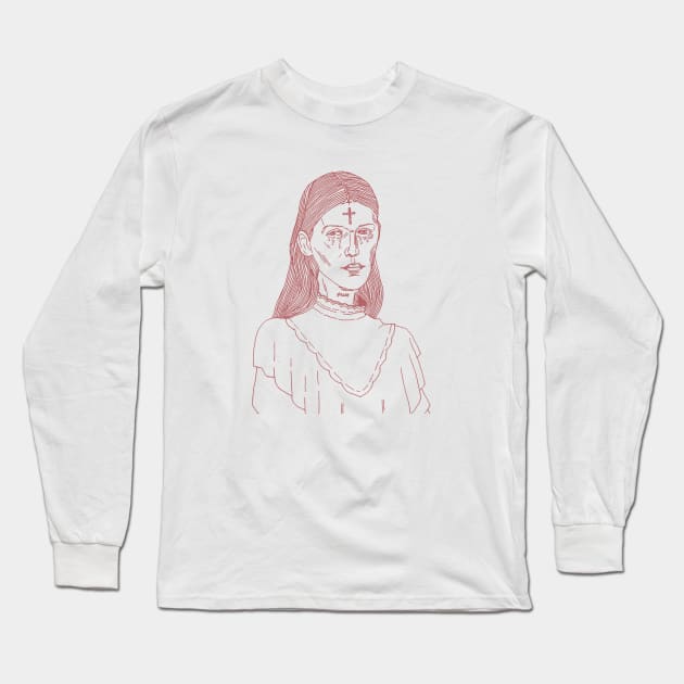 Ethel Cain Violet Long Sleeve T-Shirt by umarerikstore